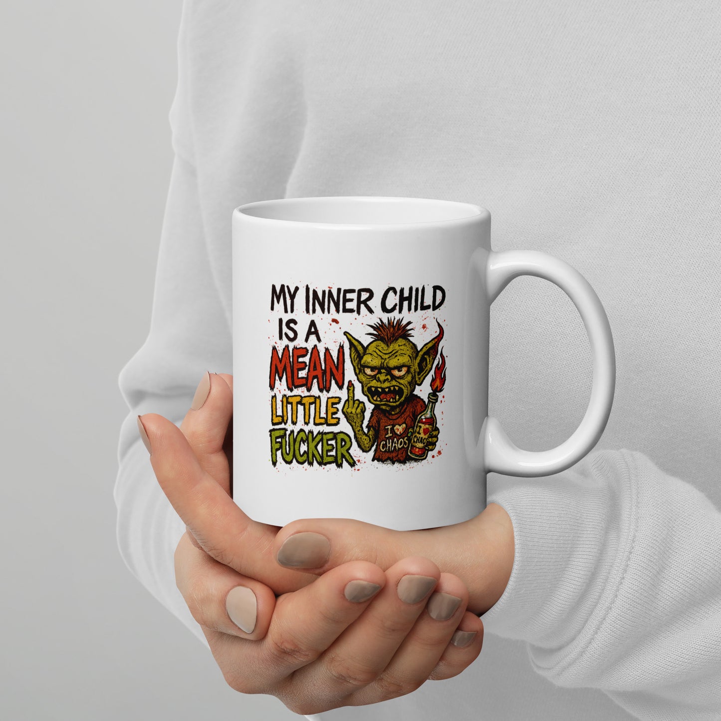My Inner Child Is A Mean Little Fucker