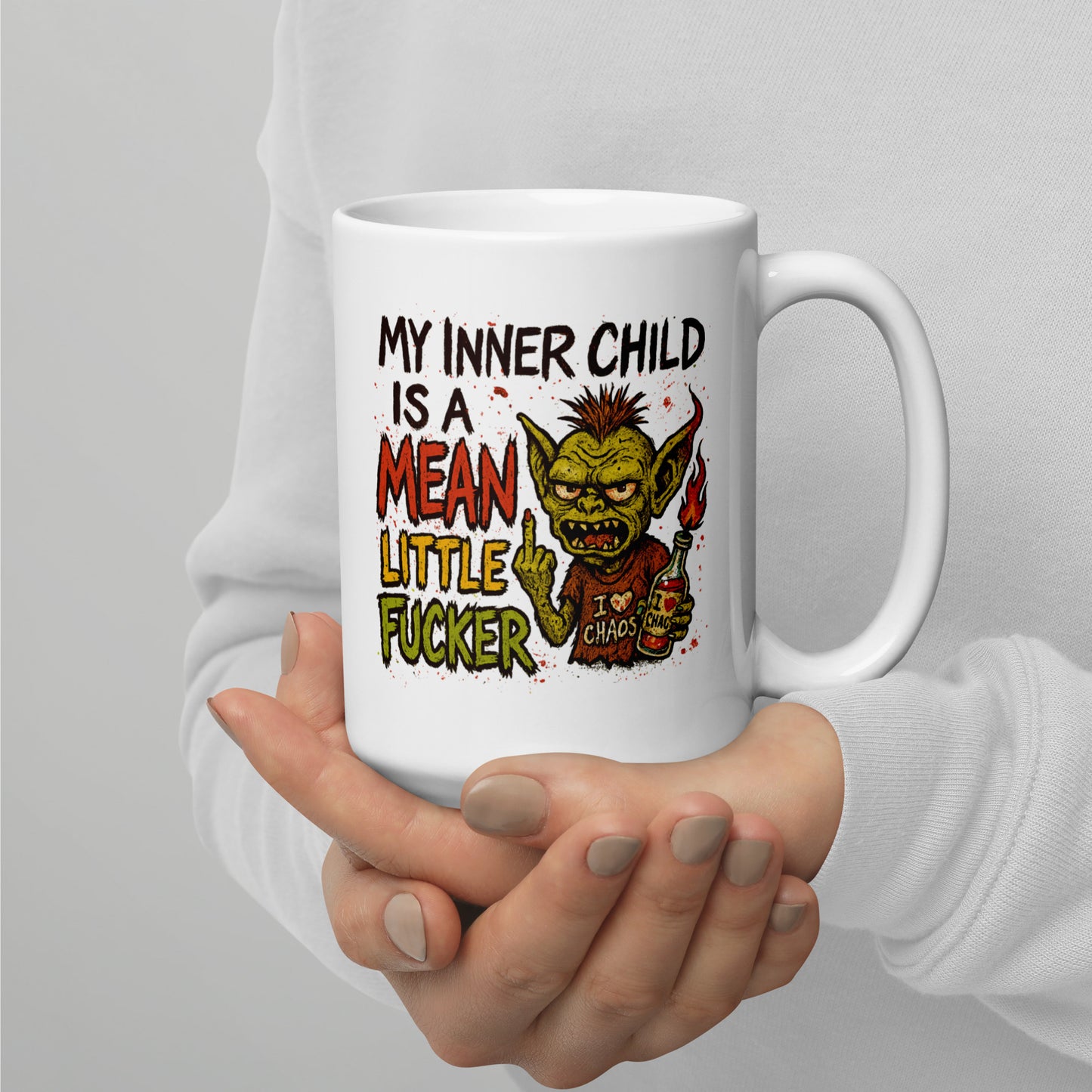 My Inner Child Is A Mean Little Fucker