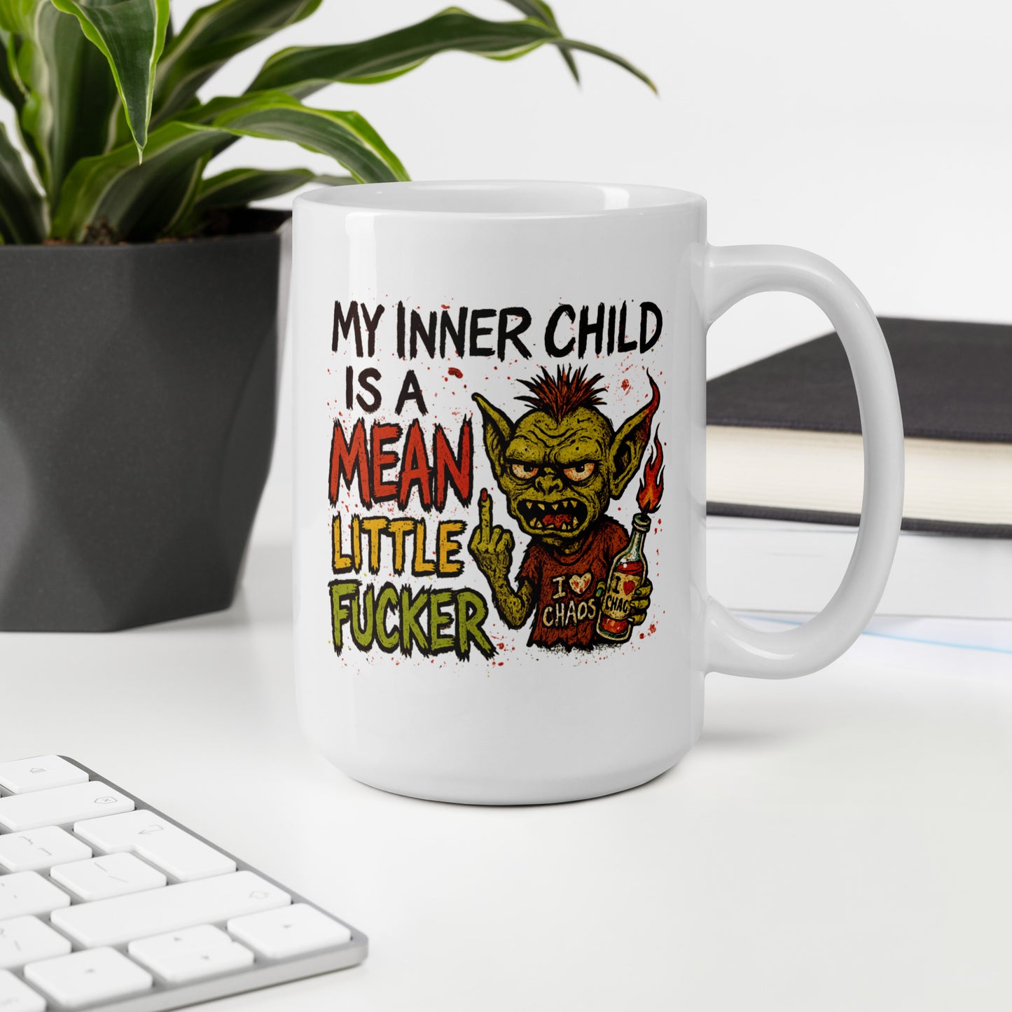 My Inner Child Is A Mean Little Fucker