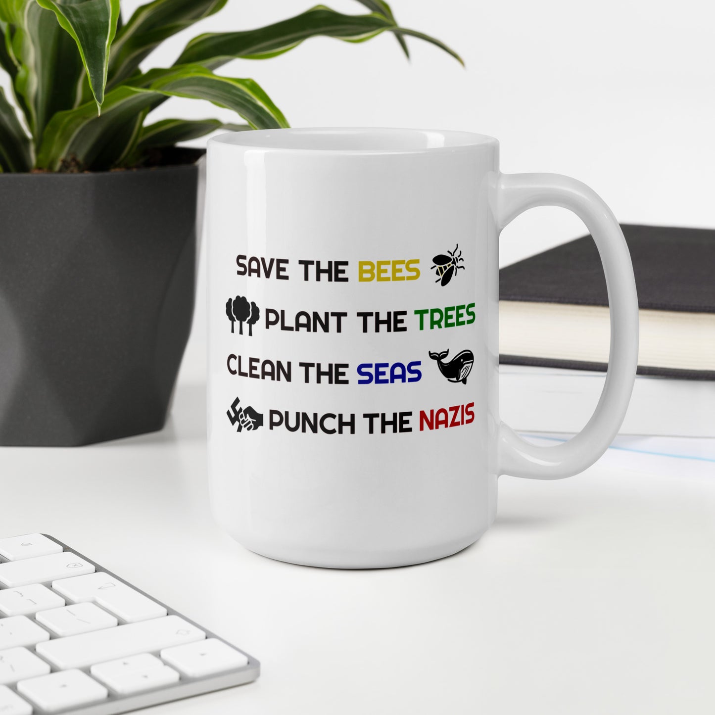 Save, Plant, Clean and Punch